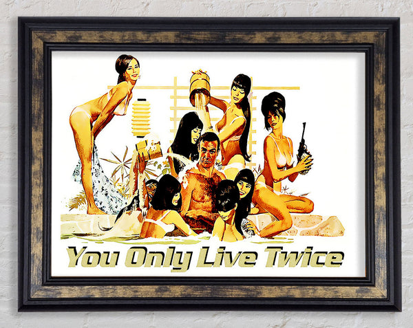 Sean Connery You Only Live Twice Framed Print