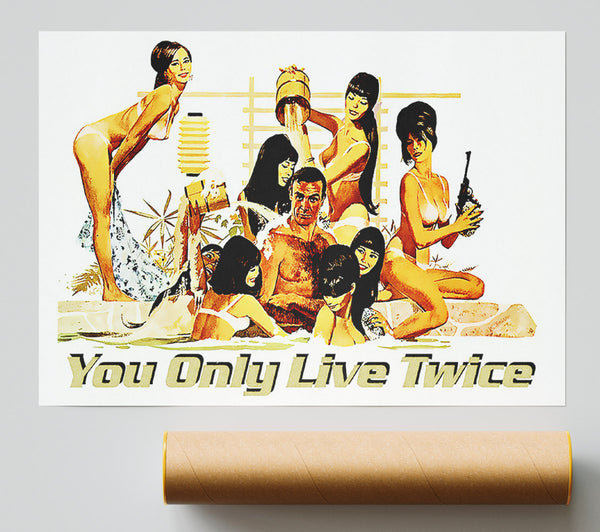 Sean Connery You Only Live Twice Poster