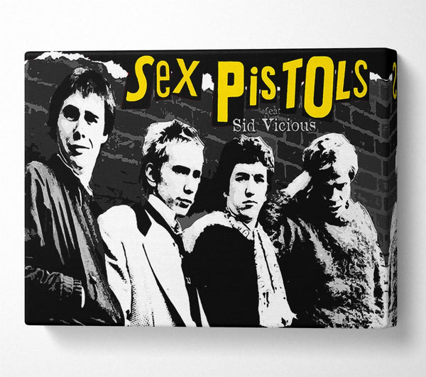  A Canvas Print of Sex Pistols Canvas Art