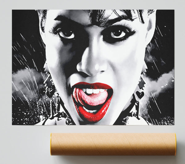 Sin City Lips Giclee Print