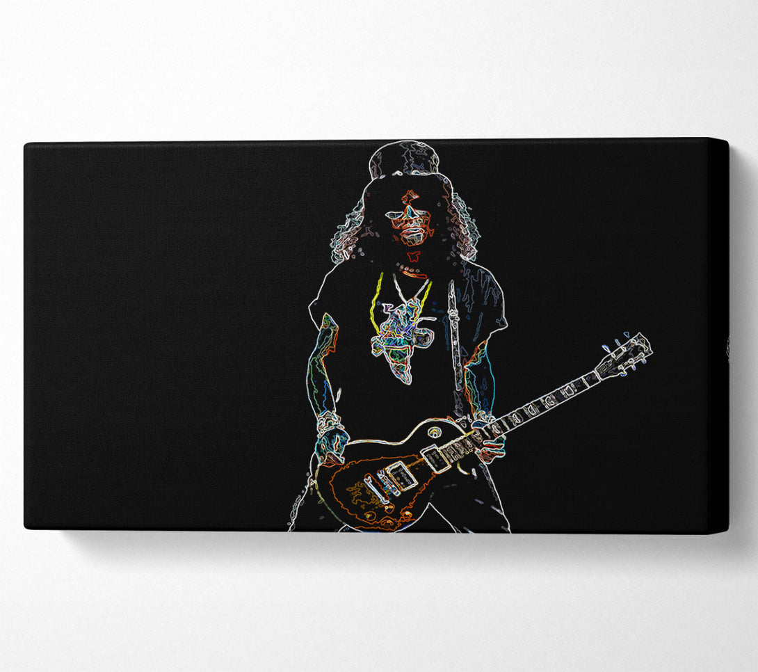  A Canvas Print of Slash 02 Canvas Print