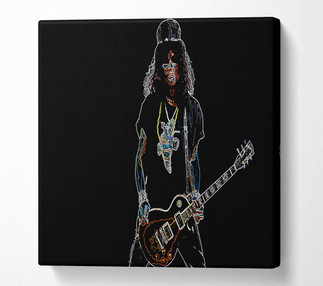  A Canvas Print of Slash 02 Canvas Print