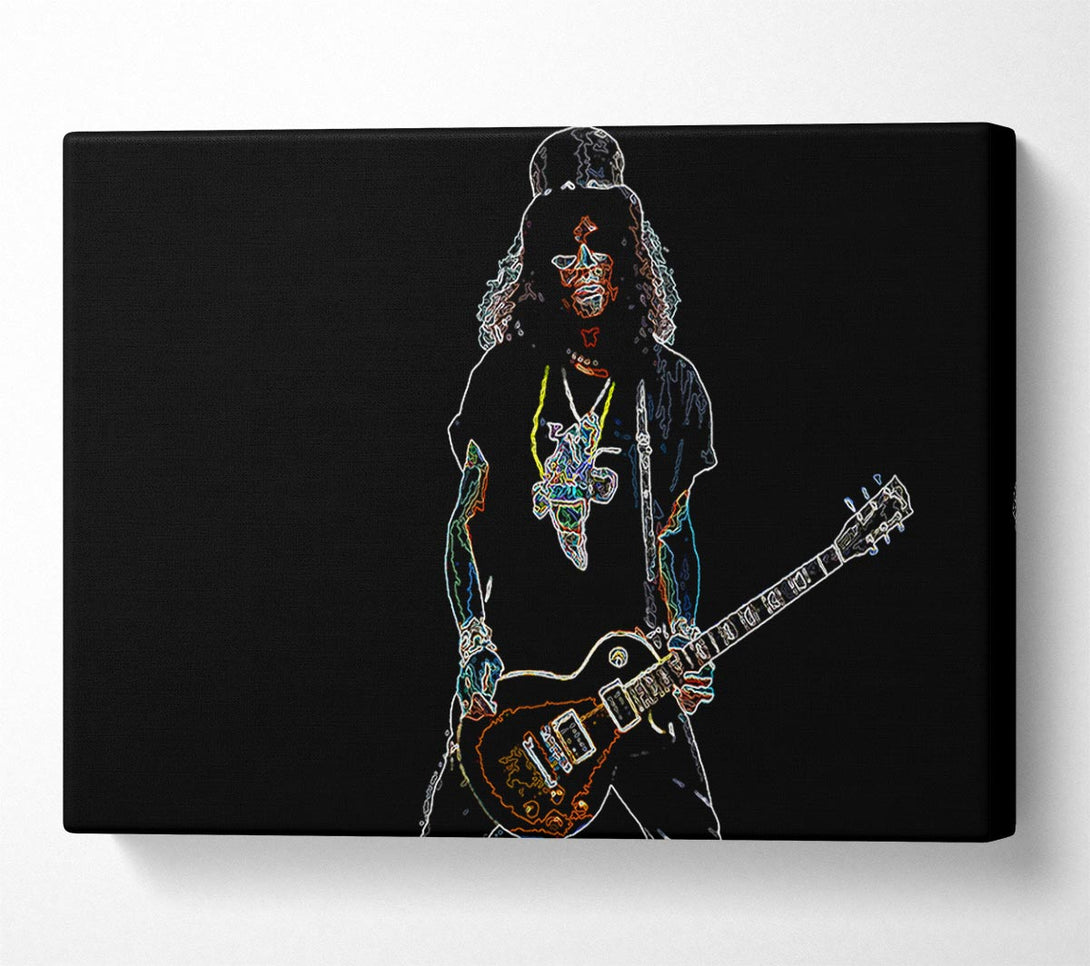  A Canvas Print of Slash 02 Canvas Print