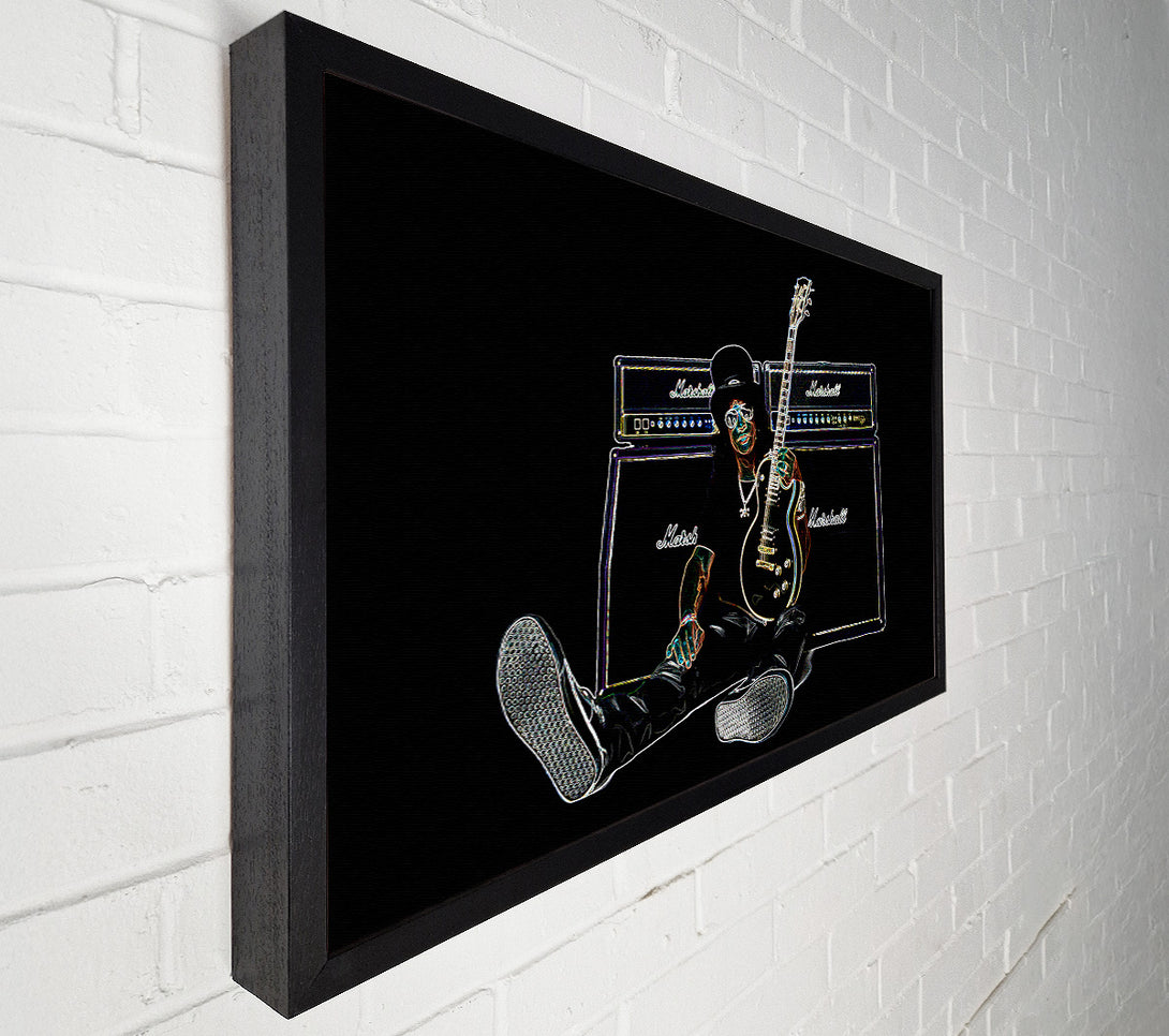  A Canvas Print of Slash Guitar Canvas Wall Art