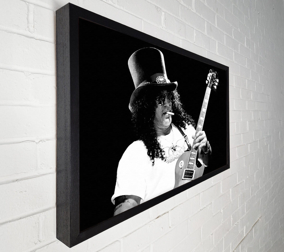  A Canvas Print of Slash On Guitar Canvas Print