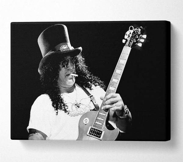  A Canvas Print of Slash On Guitar Canvas Print