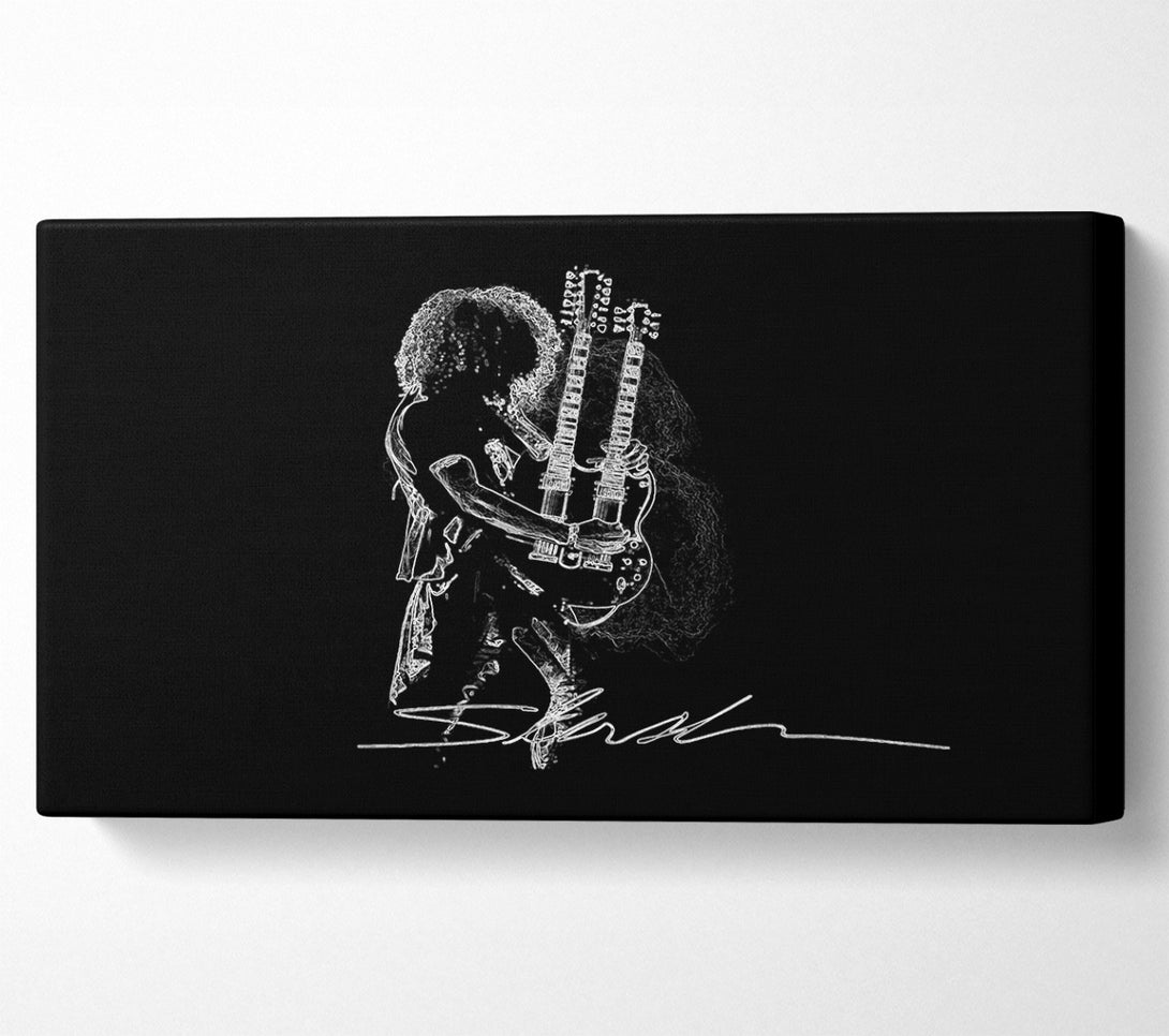  A Canvas Print of Slash Signature Canvas Art
