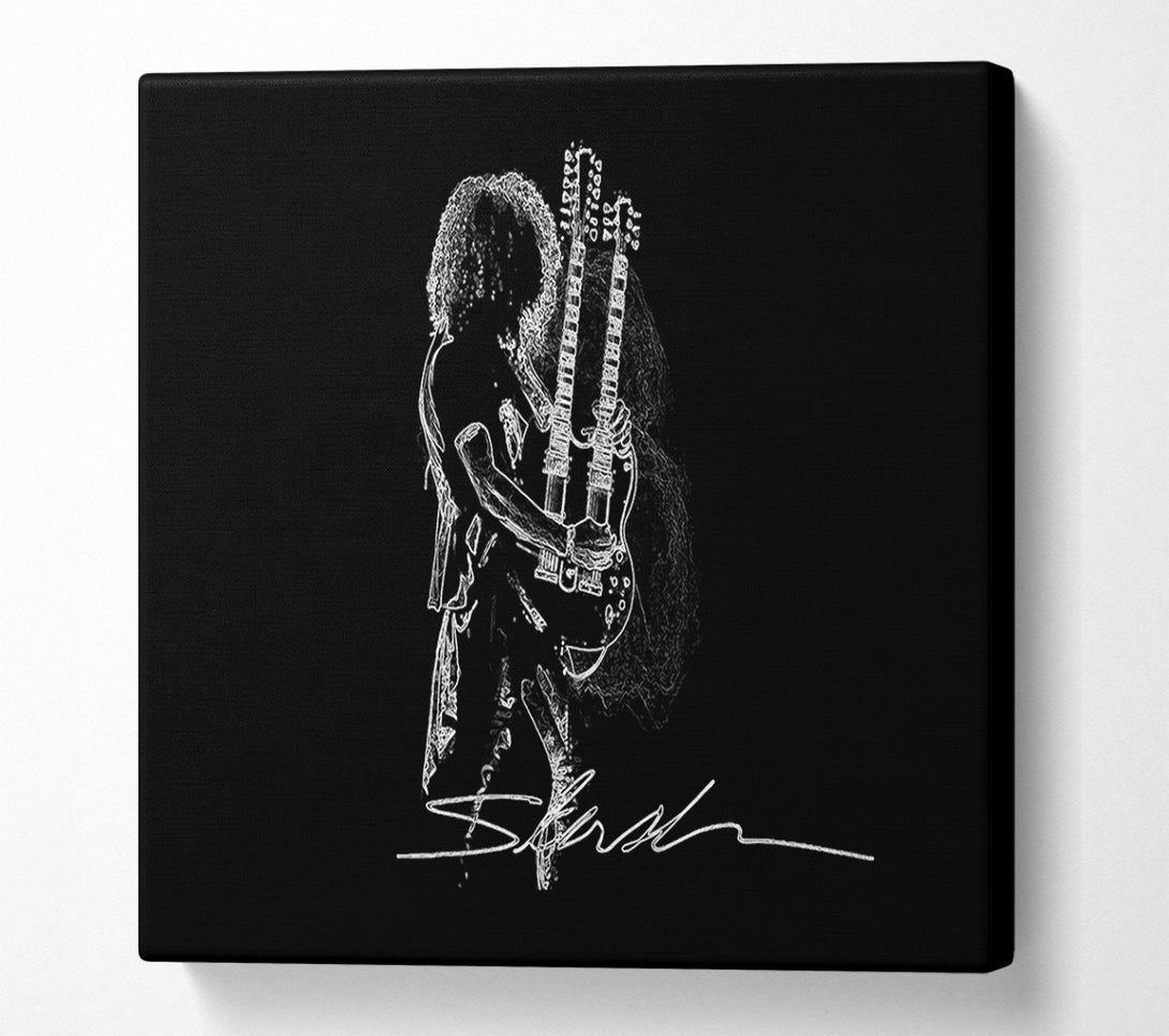  A Canvas Print of Slash Signature Canvas Art