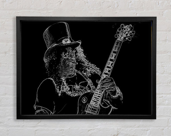 Slash Framed Print