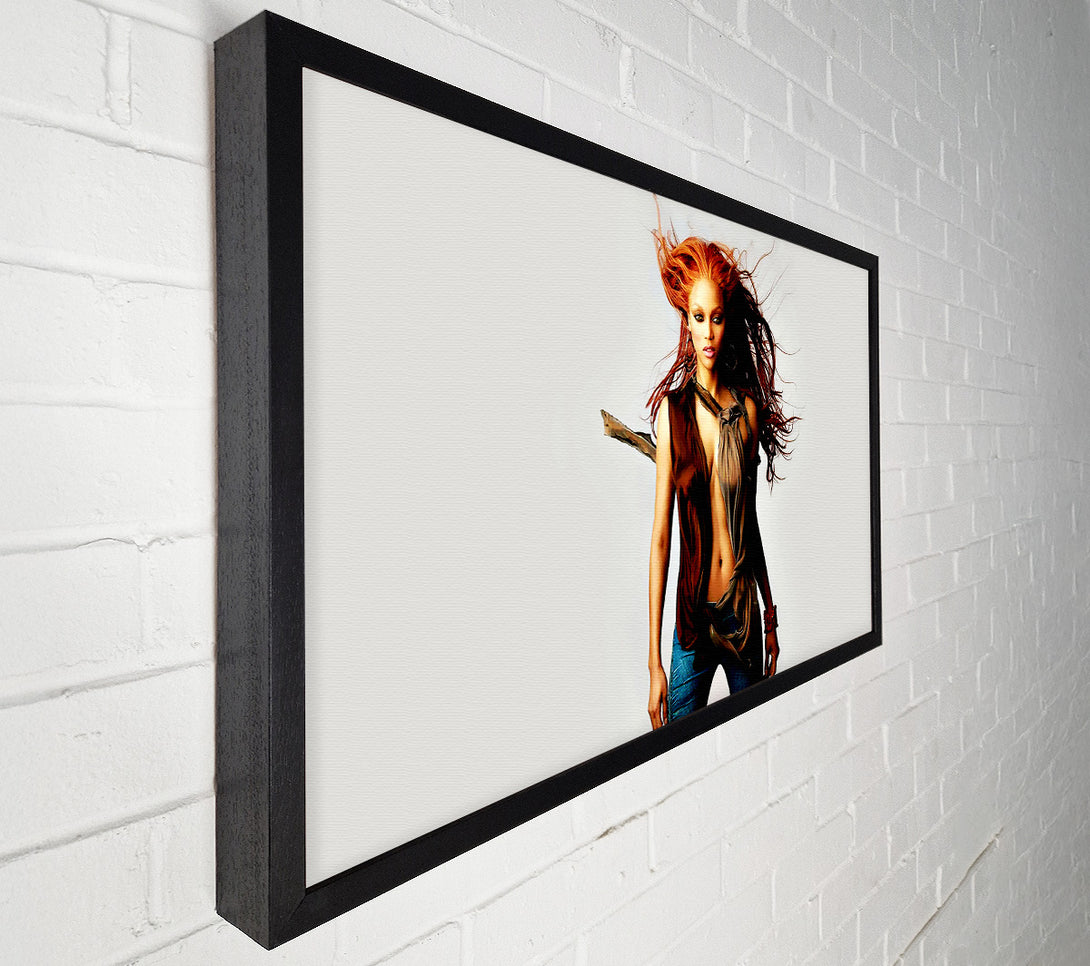  A Canvas Print of Tara Banks Canvas Print