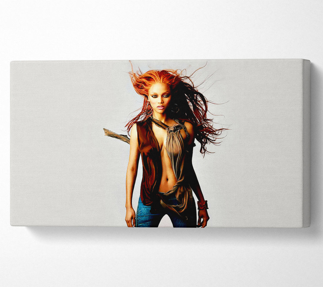  A Canvas Print of Tara Banks Canvas Print