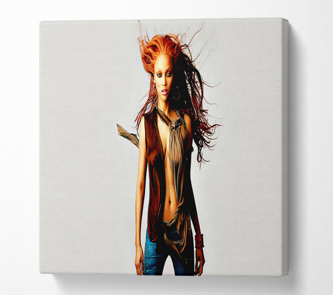  A Canvas Print of Tara Banks Canvas Print