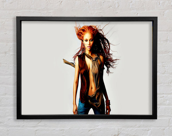 Tara Banks Framed Print