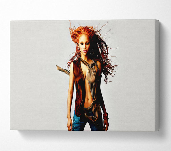  A Canvas Print of Tara Banks Canvas Print