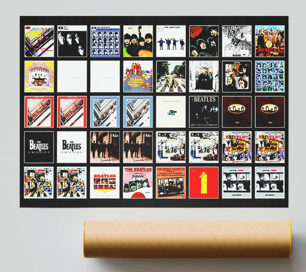 The Beatles Album Cover Print