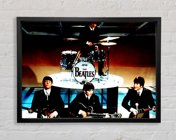 Die Beatles auf der Bühne