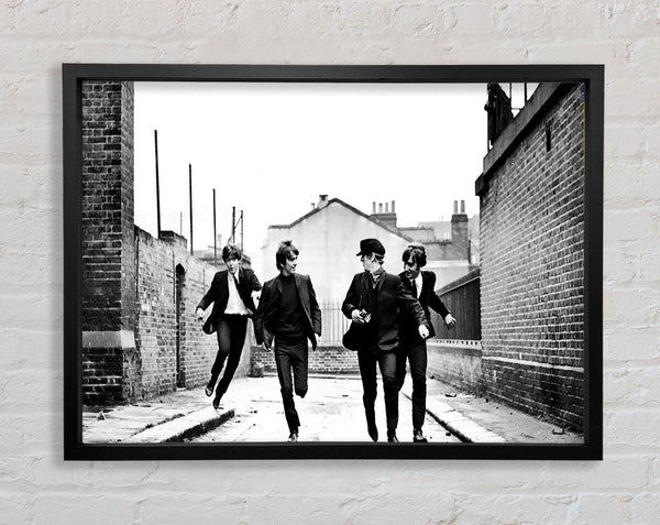 Die Beatles laufen