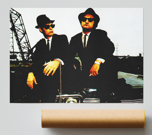 The Blues Brothers Jake And Elwood Print