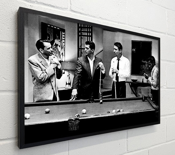 The Rat Pack 4 Playing Pool