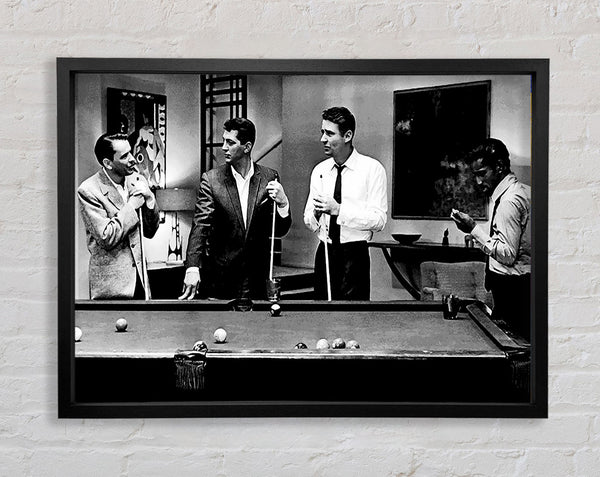 Das Rattenpaket 4 spielt Billard