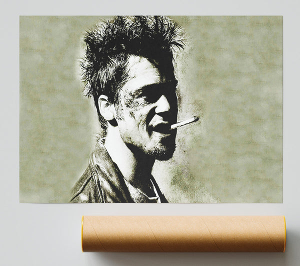 Tyler Durden Brad Pitt Poster