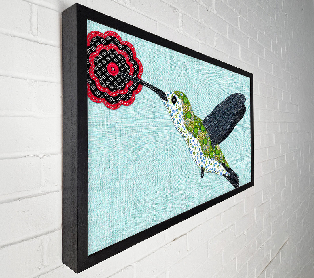  A Canvas Print of Hummingbird Canvas Print