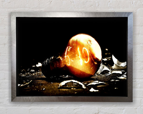 Broken Framed Print