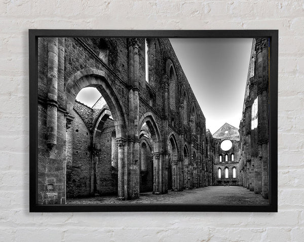 Old Building Framed Print