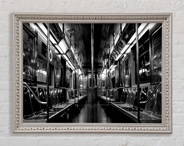 Ghost Train Framed Print