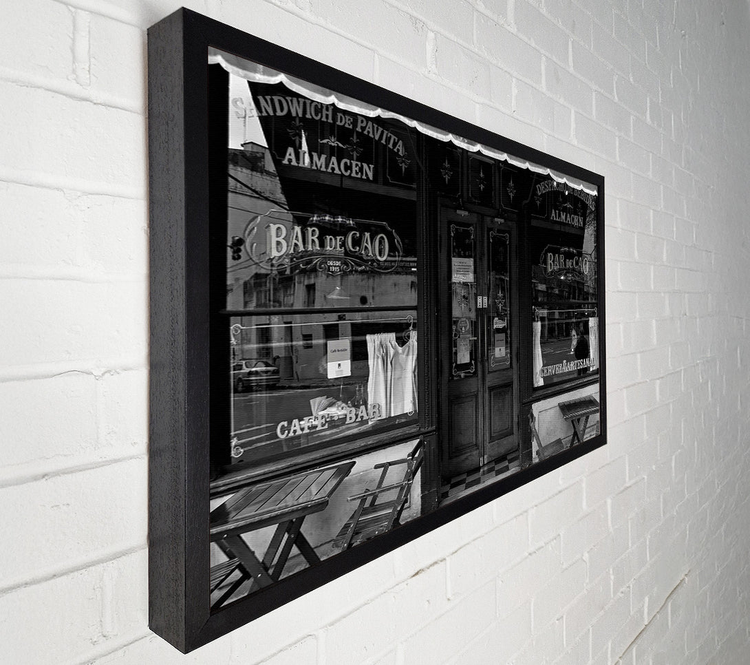  A Canvas Print of Bar De Cao Buenos Aires Canvas Print