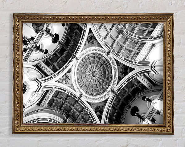 Climb These Walls Framed Print