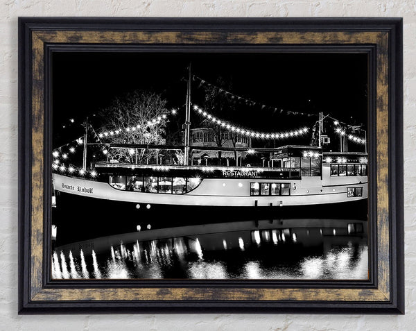 Riverboat Framed Print