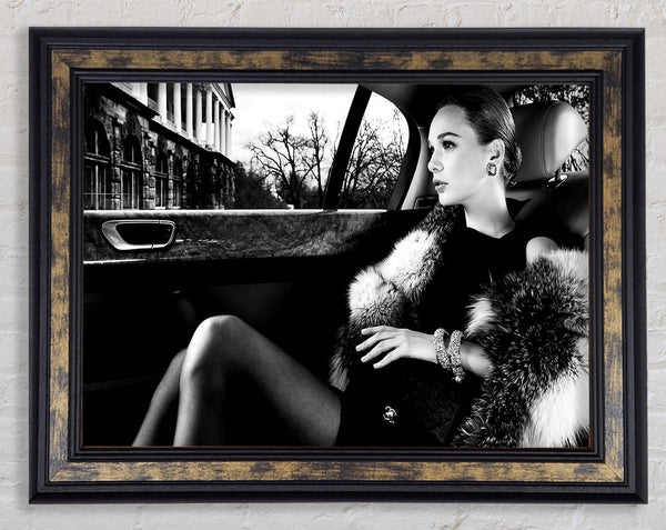 Luxury Lifestyle Framed Print