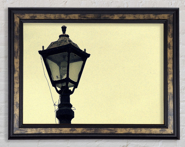 Old Street Lamp Framed Print