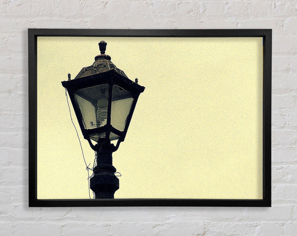 Old Street Lamp Framed Print