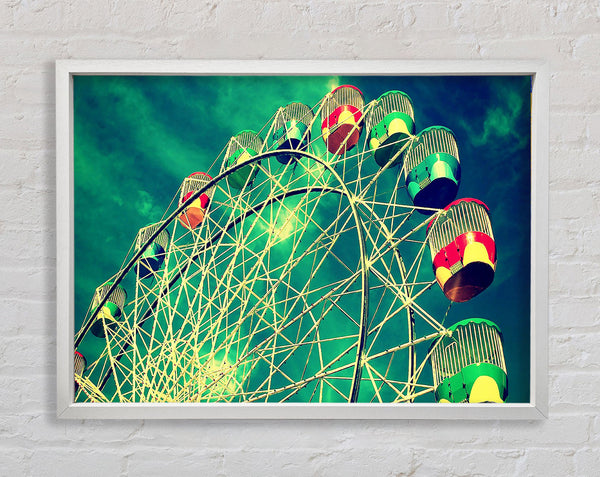 Ferris Wheel 4 Framed Print
