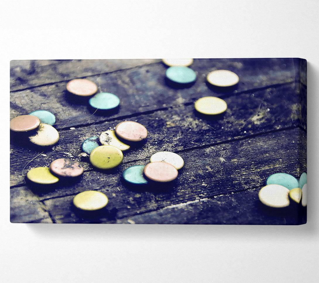  A Canvas Print of Pins Canvas Wall Art