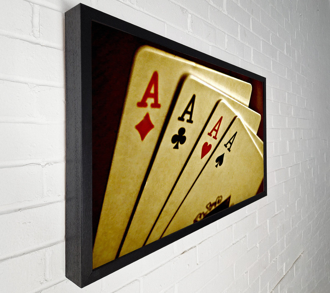  A Canvas Print of Card Canvas Print