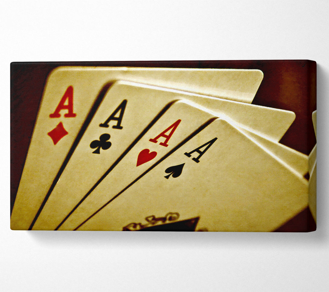  A Canvas Print of Card Canvas Print