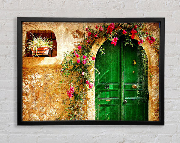 Picturesque Old House Framed Print