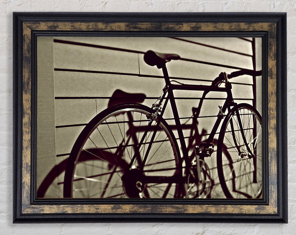 Vintage Schwinn Bike Framed Print