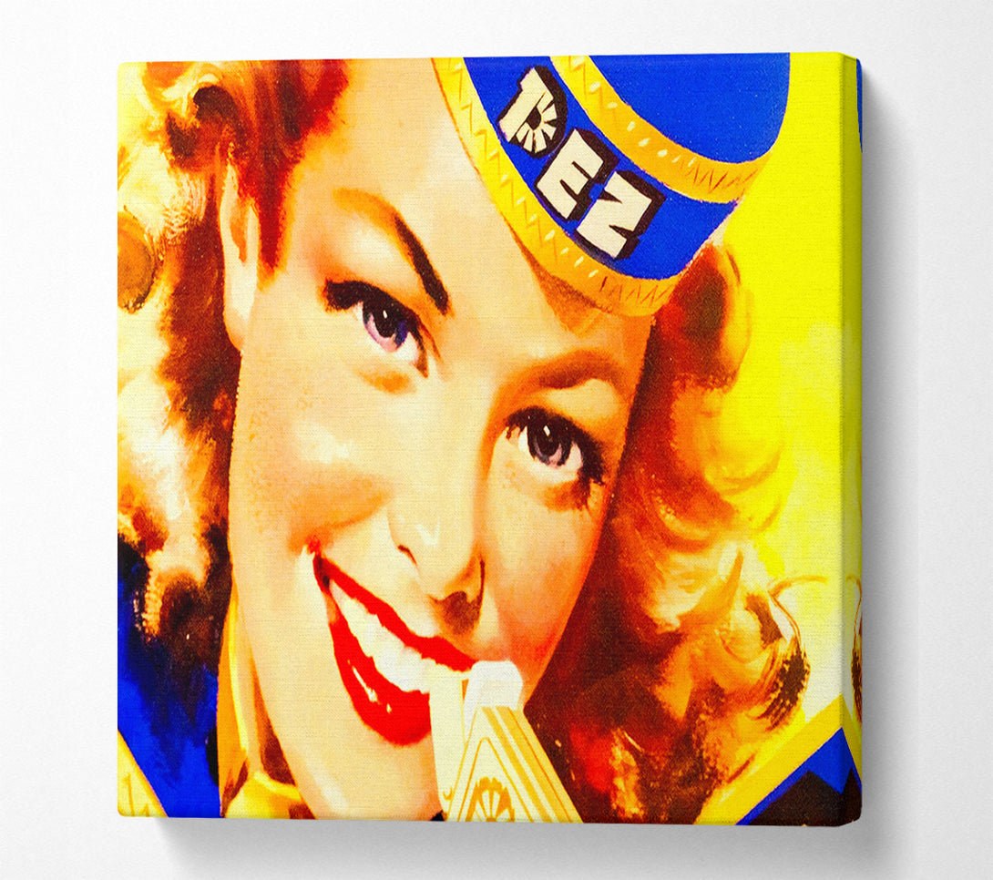  A Canvas Print of Sure Why Not Canvas Wall Art