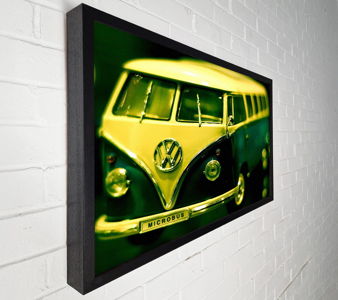  A Canvas Print of Volkswagen Bus Toy Canvas Art