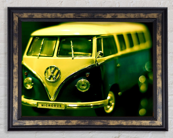 Volkswagen Bus Toy Framed Print