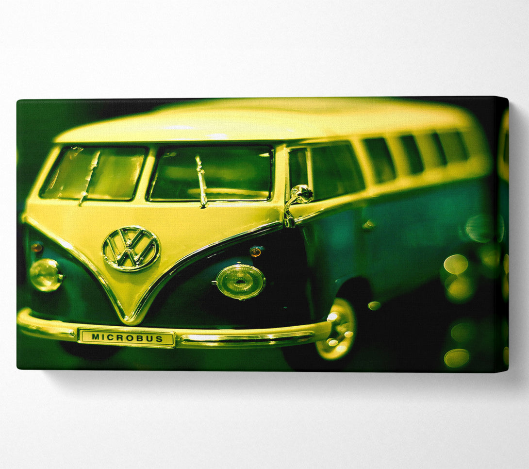  A Canvas Print of Volkswagen Bus Toy Canvas Art