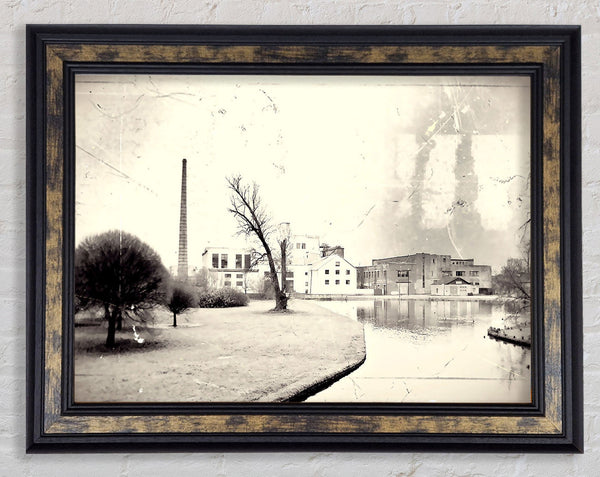 Old Times 2 Framed Print