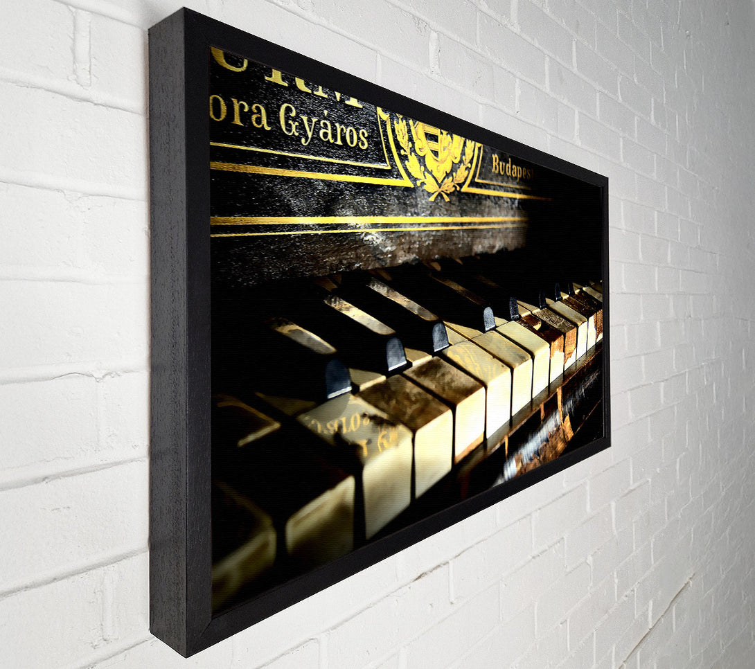  A Canvas Print of Old Piano 2 Canvas Print
