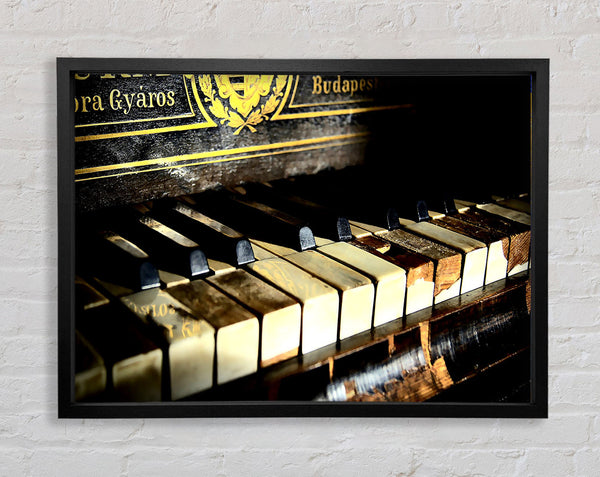 Old Piano 2 Framed Print