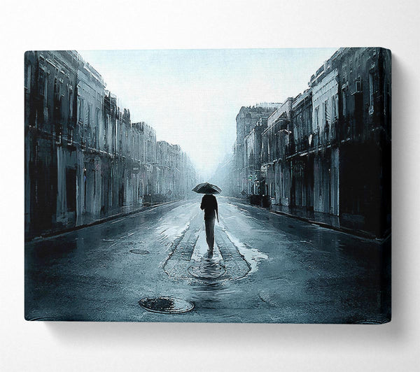  A Canvas Print of Cold Autumn Day Canvas Wall Art