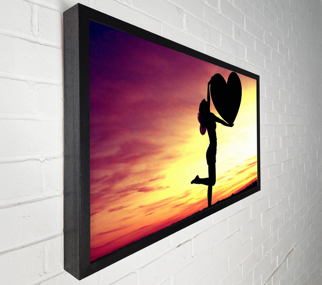  A Canvas Print of Cupid Fairy Canvas Print